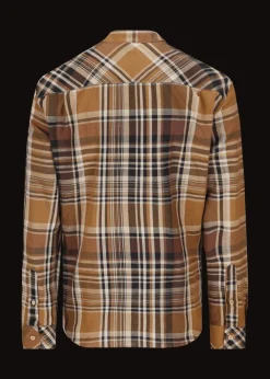 Herren Luis Trenker Kariertes Hemd Mit Stehkragen Lubernet