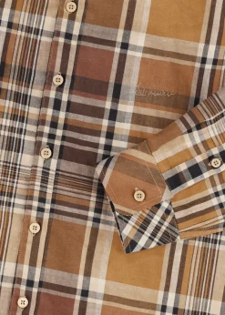 Herren Luis Trenker Kariertes Hemd Mit Stehkragen Lubernet