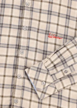 Herren Luis Trenker Kariertes Hemd Mit Stehkragen Lubernet