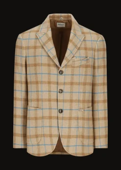 Herren Luis Trenker Karo-Blazer Lustefan