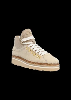 Damen Luis Trenker Kuhfell-Sneaker Lugioanna