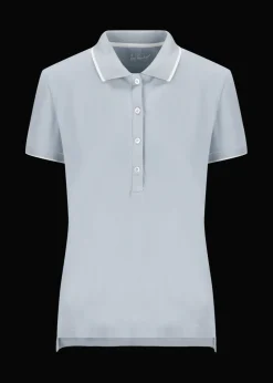 Damen Luis Trenker Kurzarm-Polo Lumisseline