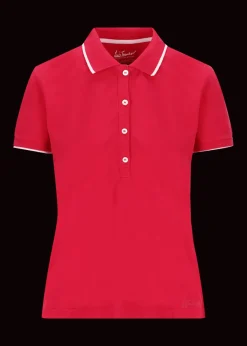 Damen Luis Trenker Kurzarm-Polo Lumisseline