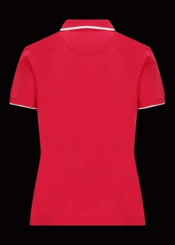 Damen Luis Trenker Kurzarm-Polo Lumisseline