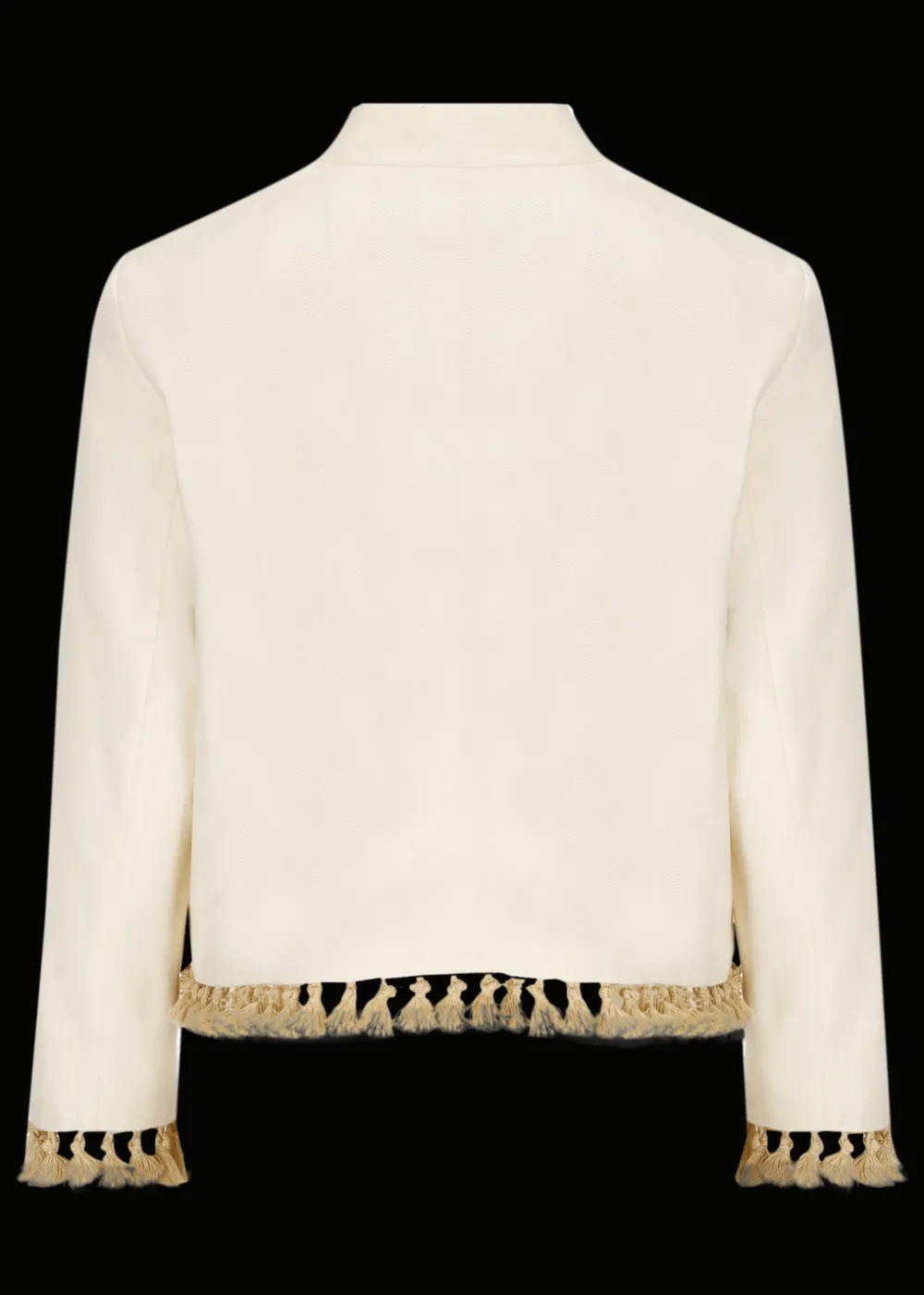 Damen Luis Trenker Kurzer Blazer Mit Stickerei Und Bommeln Lurachele