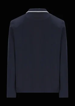 Herren Luis Trenker Langarm-Polo Luberneto