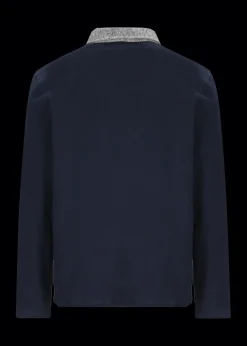 Herren Luis Trenker Langarm-Poloshirt Lufante