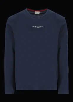 Herren Luis Trenker Langarmshirt Aus Baumwolle Lucarlo