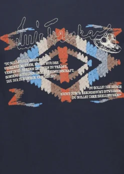 Herren Luis Trenker Langarmshirt Mit Print Und Stickerei Luloris