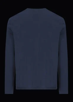 Herren Luis Trenker Langarmshirt Mit Schriftzug Bergfreund