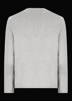 Herren Luis Trenker Langarmshirt Mit Schriftzug Bergfreund