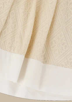 Damen Luis Trenker Langer Rock Aus Baumwolljersey-Spitze Lumarzia