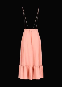 Damen Luis Trenker Langer Rock Aus Seiden-Baumwoll-Mix Lumorgana