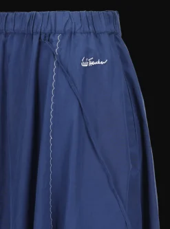 Damen Luis Trenker Langer Rock Aus Seiden-Baumwoll-Mix Lumorgana