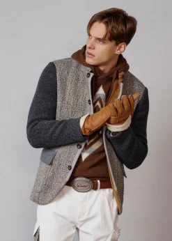 Herren Luis Trenker Ledergürtel Lufan