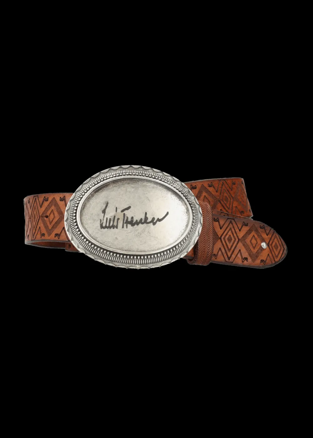 Herren Luis Trenker Ledergürtel Lufan