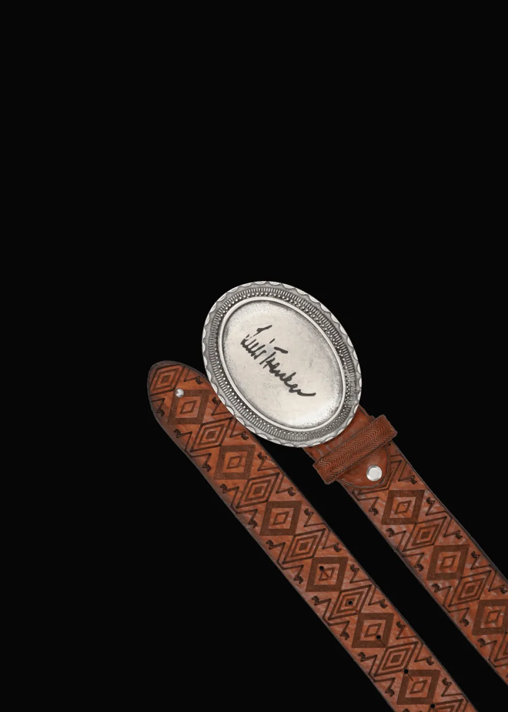 Herren Luis Trenker Ledergürtel Lufan