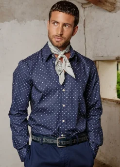 Herren Luis Trenker Ledergürtel Mit Nieten Lufabian