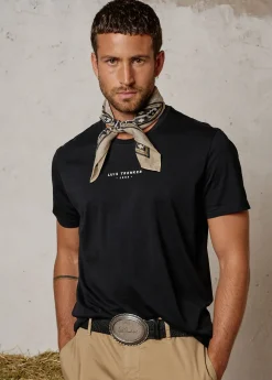 Herren Luis Trenker Ledergürtel Mit Reliefdruck Lufan