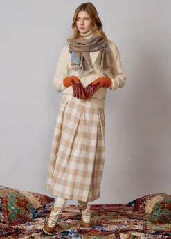 Damen Luis Trenker Lederschuh Mit Lammfellzunge Lupaolina