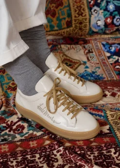 Herren Luis Trenker Ledersneaker Lupintros