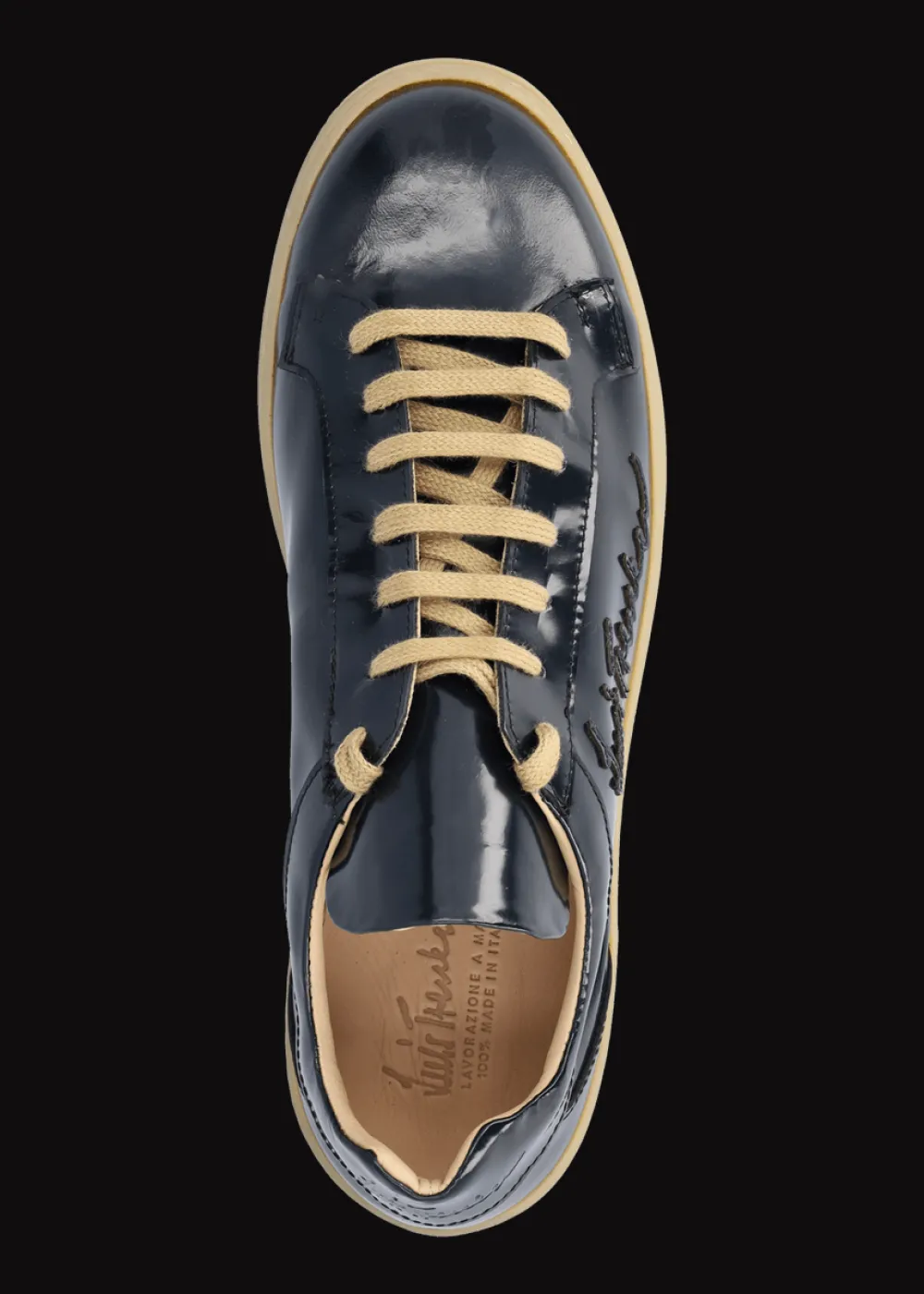 Herren Luis Trenker Ledersneaker Lupintros