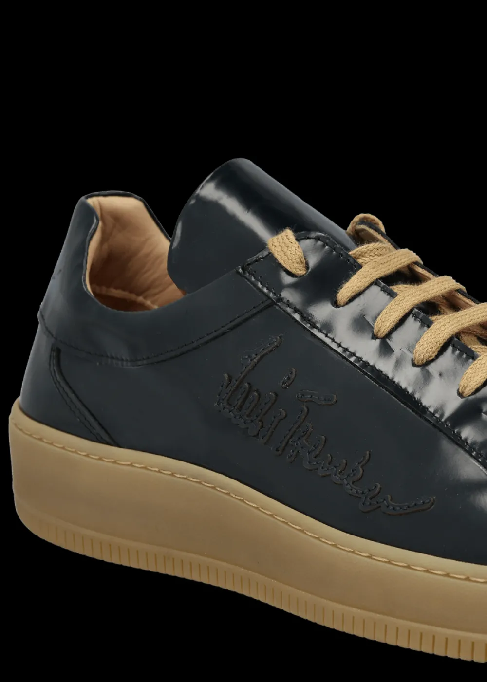 Herren Luis Trenker Ledersneaker Lupintros