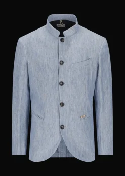 Herren Luis Trenker Leichter Leinenblazer Lusandretto