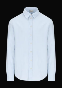 Herren Luis Trenker Leinen-Baumwoll-Hemd Lubodo