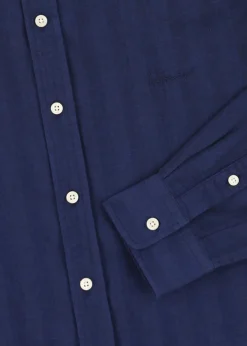 Herren Luis Trenker Leinen-Baumwoll-Hemd Lubodo