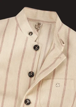 Herren Luis Trenker Leinenblazer Mit Nadelstreifen Lusandro