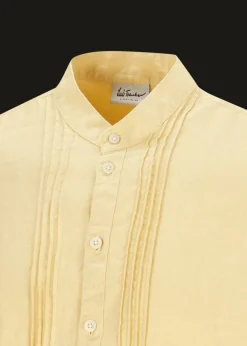 Herren Luis Trenker Leinenhemd Lubarnay