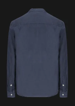 Herren Luis Trenker Leinenhemd Lubarnay