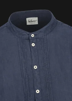 Herren Luis Trenker Leinenhemd Lubarnay
