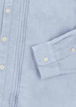 Herren Luis Trenker Leinenhemd Lubarnay