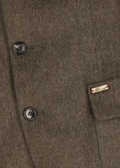 Herren Luis Trenker Lodenblazer Mit Stehkragen Lusandro