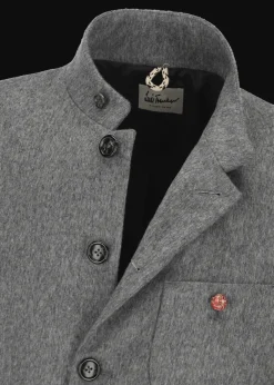 Herren Luis Trenker Lodenblazer Mit Stehkragen Lusandro