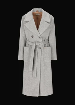 Damen Luis Trenker Mantel Aus Flauschigem Wollmix Lualissa