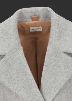 Damen Luis Trenker Mantel Aus Flauschigem Wollmix Lualissa