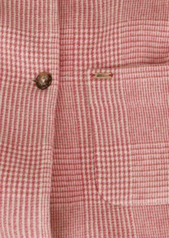 Damen Luis Trenker Mantel Mit Hahnentrittmuster Lualissa