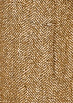 Damen Luis Trenker Mantel Mit Pelzkragen Ludani