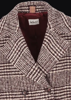 Damen Luis Trenker Mantel Mit Prince Of Wales Muster Lumarta