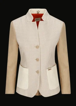 Damen Luis Trenker Materialmix-Blazer Luromina