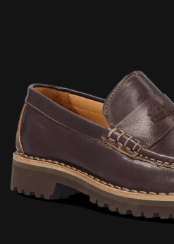 Damen Luis Trenker Mokassin Aus Leder Lumocha