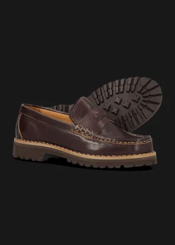 Damen Luis Trenker Mokassin Aus Leder Lumocha