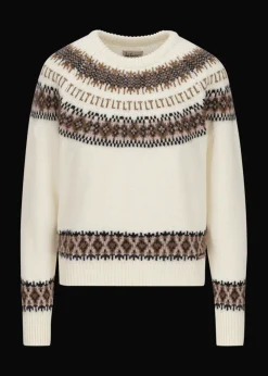 Damen Luis Trenker Norweger-Pullover Luwinona
