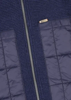 Herren Luis Trenker Nylon-Jacke Mit Strickvorderteil Lutluc