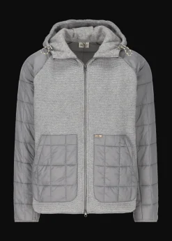 Herren Luis Trenker Nylon-Jacke Mit Strickvorderteil Lutluc