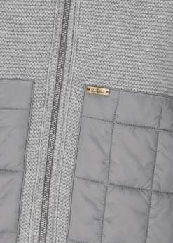 Herren Luis Trenker Nylon-Jacke Mit Strickvorderteil Lutluc