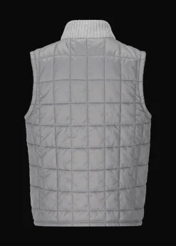 Herren Luis Trenker Nylon-Weste Mit Strickkragen Lugus